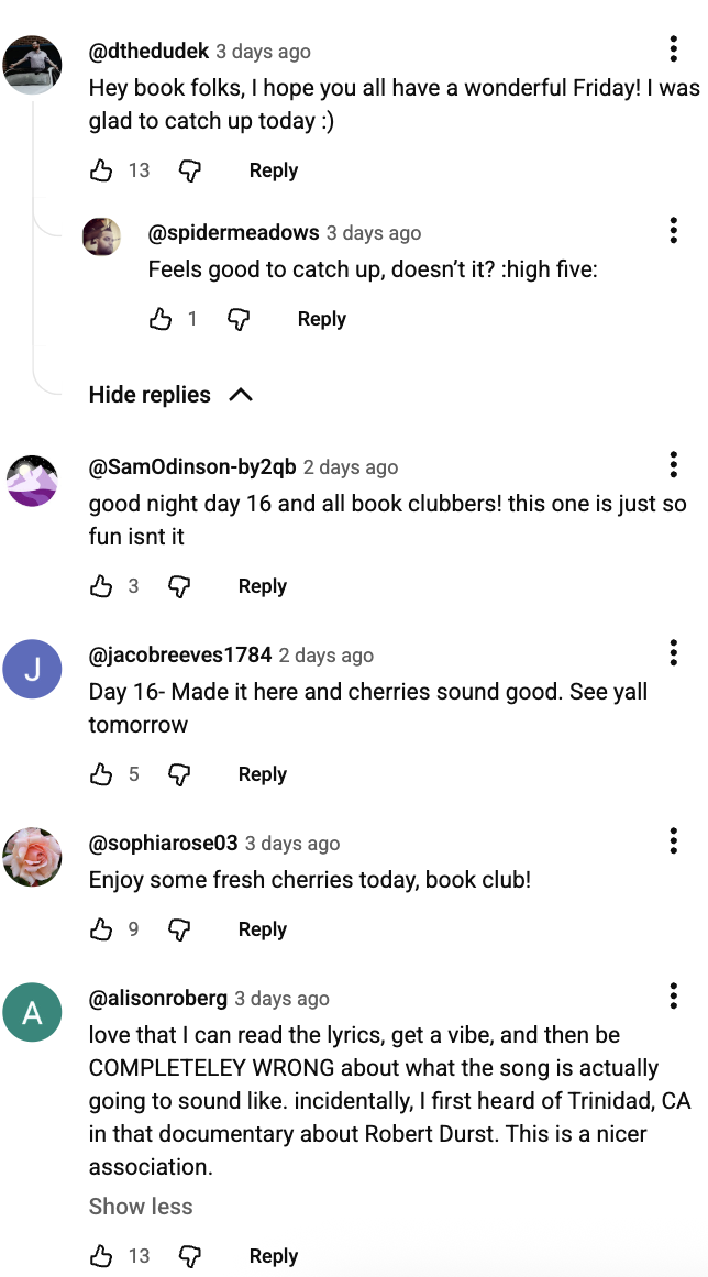 fresh cherries in trinidad youtube comments